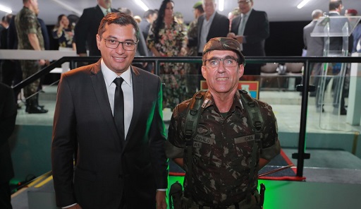 Governador Wilson Lima reforça parceria com órgãos federais durante passagem de comando do CMA