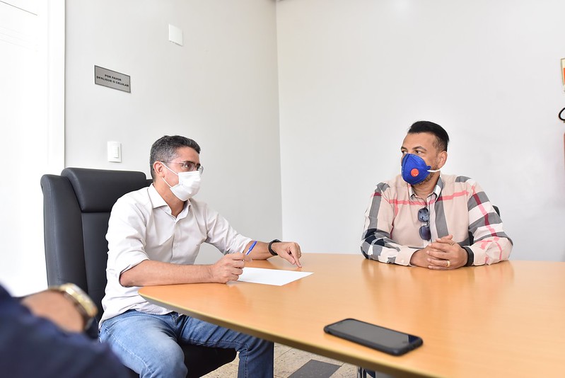 David Almeida reforça medidas preventivas contra a Covid-19, em reunião com líderes evangélicos