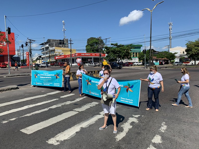Prefeitura realiza ação de combate ao trabalho infantil nas zonas Norte e Leste