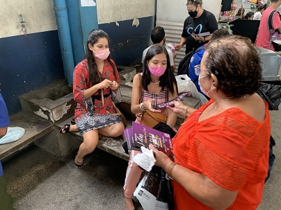 Para celebrar 15 anos da Lei Maria da Penha, Prefeitura de Manaus realiza ação em terminais de ônibus