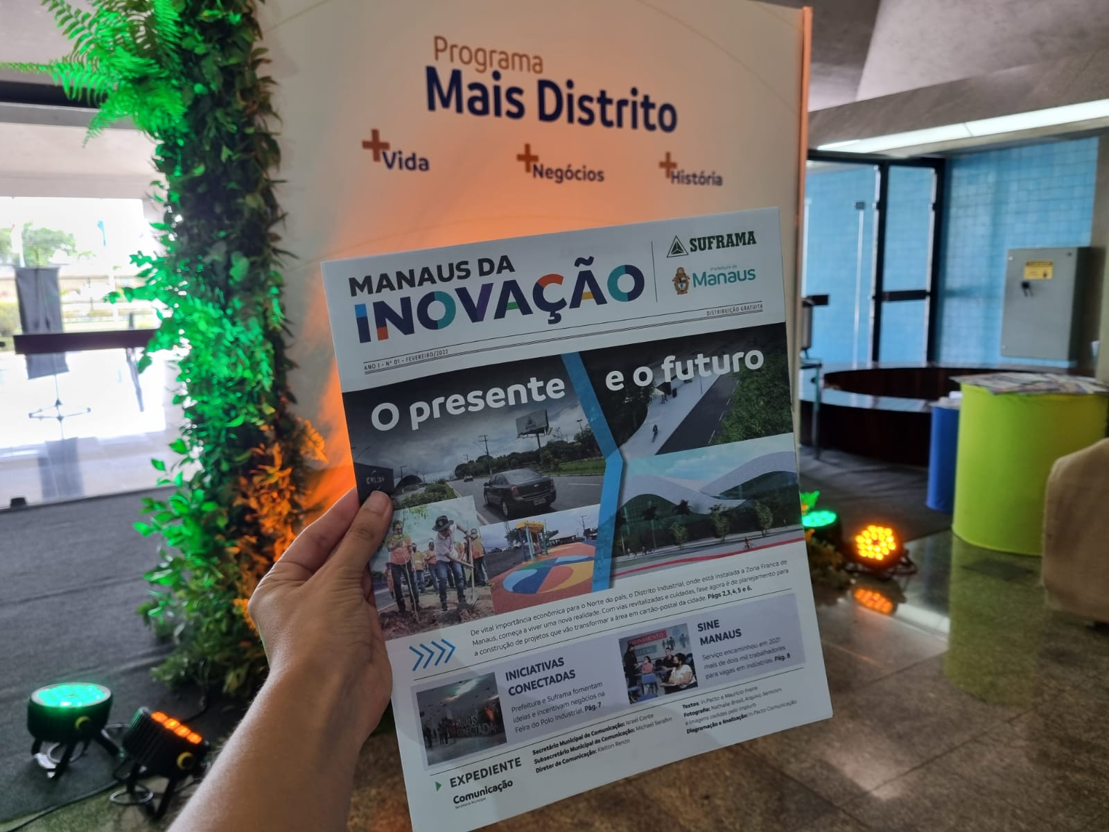 Projetos da Prefeitura de Manaus para alavancar turismo no Distrito Industrial são destaque em encontro na Suframa