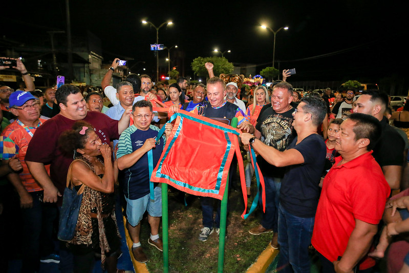 Prefeitura de Manaus entrega a praça do Barcelona como mais um espaço de convivência na zona Leste