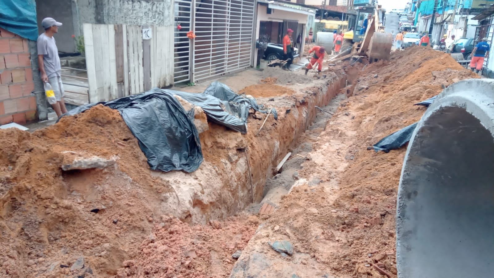 Prefeitura de Manaus conclui recuperação de rede de drenagem em vias da zona Centro-Oeste