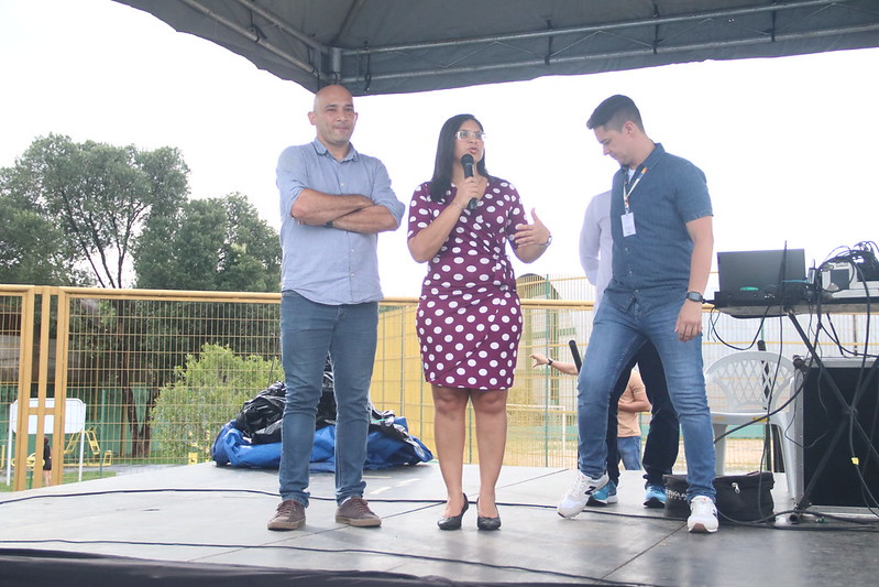 Prefeitura de Manaus realiza aula inaugural dos projetos ‘Educar pelo Esporte’ e ‘Minha Escola Saudável’