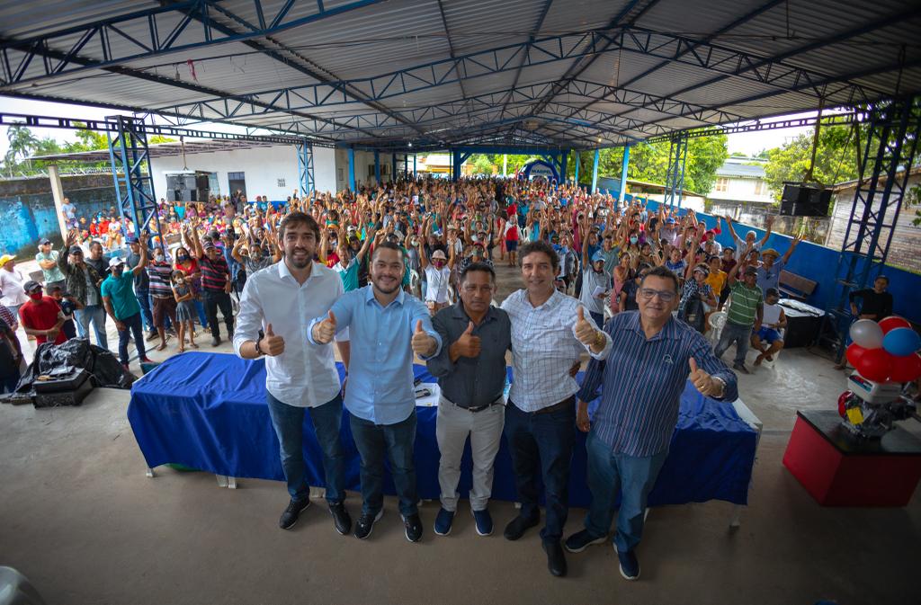 Pescadores e lideranças indígenas declaram apoio ao pré-candidato a deputado federal Adail Filho