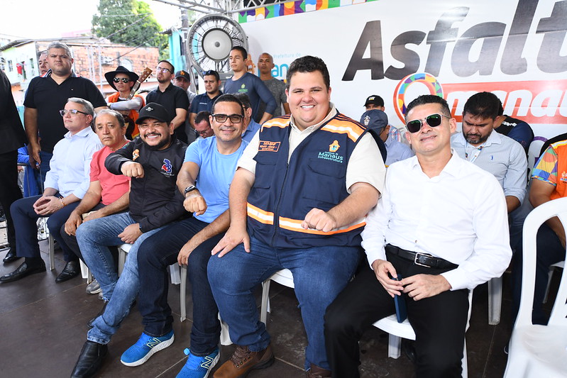 Programa ‘Asfalta Manaus’ chega ao bairro Compensa onde ação contemplará ruas secundárias