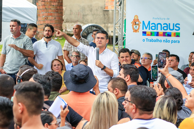 Prefeitura de Manaus e governo do Amazonas iniciam serviços de infraestrutura do programa ‘Asfalta Manaus’ no bairro Santo Antônio