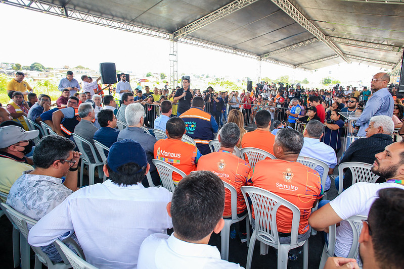 “Vamos mover o eixo turístico de Manaus para a zona Norte e Leste”, destacou David Almeida durante lançamento do Parque Gigantes da Floresta