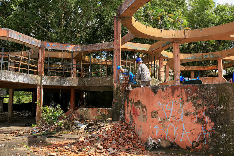 Prefeitura de Manaus dá continuidade aos alinhamentos para a inauguração do Local Casa de Praia