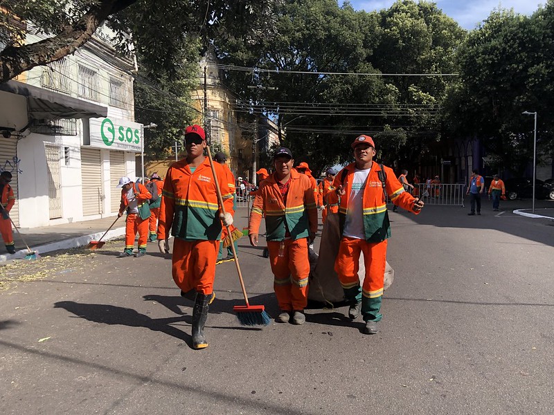 Prefeitura garante limpeza durante a ‘Marcha Para Jesus’