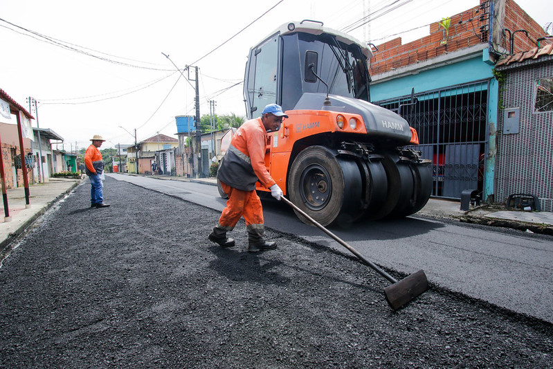 Prefeitura de Manaus intensifica os trabalhos de infraestrutura na zona Norte