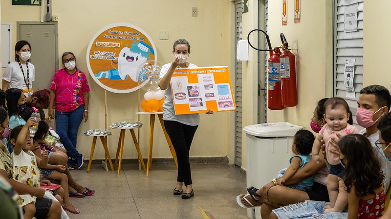 Prefeitura realiza ‘Dia D’ da campanha de promoção à saúde bucal infantil