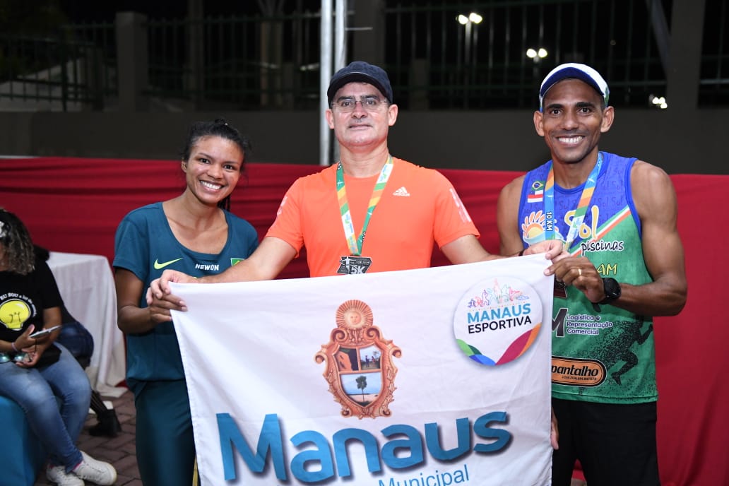 Em Boa Vista, prefeito David Almeida divulga Maratona de Manaus e destaca importância da transversalidade entre esporte e saúde