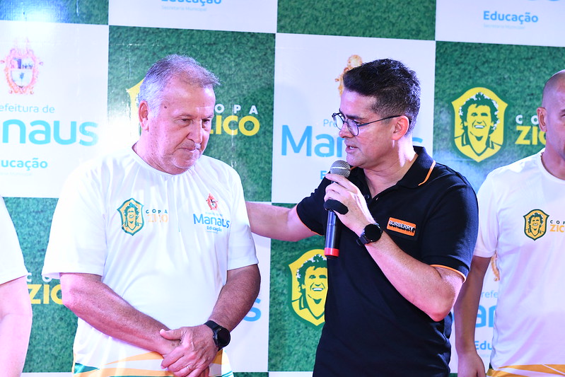 Prefeito David Almeida destaca investimentos no esporte durante abertura da ‘Copa Zico’