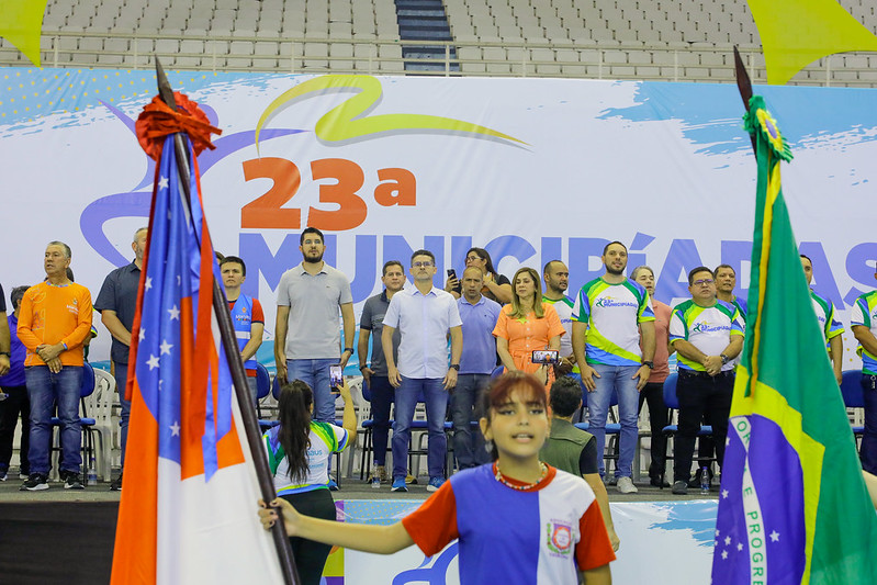 Prefeito David Almeida realiza abertura da 23ª Municipíadas das escolas da Semed