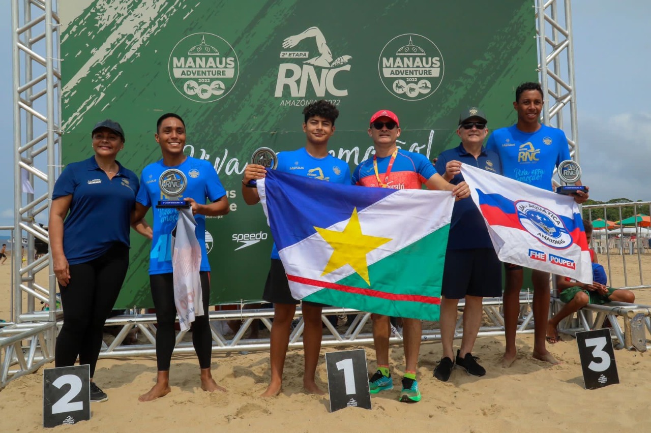 Prefeitura de Manaus finaliza o ‘Manaus Adventure 2022’ com competição aquática em águas abertas, na praia da Ponta Negra