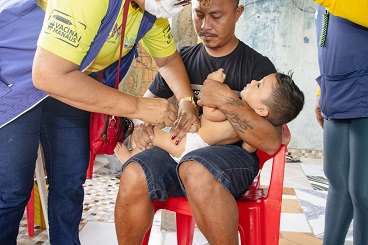 Prefeitura começa a vacinar crianças menores de 3 anos contra a Covid-19 a partir desta sexta-feira em Manaus