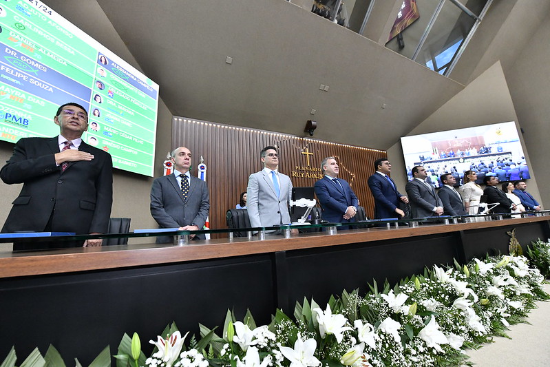 Prefeito David Almeida participa da leitura da mensagem governamental de Wilson Lima reforçando parceria com Manaus