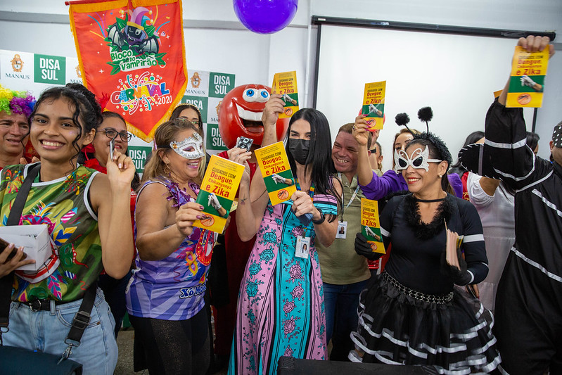 Prefeitura e FVS mobilizam servidores durante esquenta do ‘Bloco da Saúde’