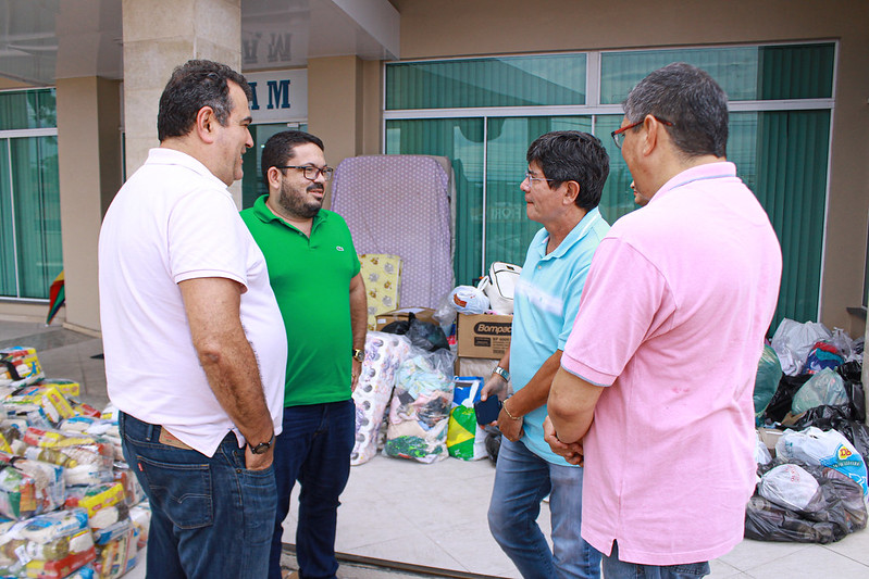 Prefeitura recebe doações da Grande Loja Maçônica do Amazonas destinadas às famílias do Jorge Teixeira