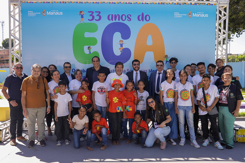 Prefeitura de Manaus fortalece assistência socioeducativa com evento alusivo aos 33 anos do ECA