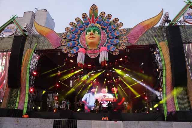 Palco Amazona abre primeira noite do #SouManaus Passo a Paço 2023 ao som de muito reggae e rock