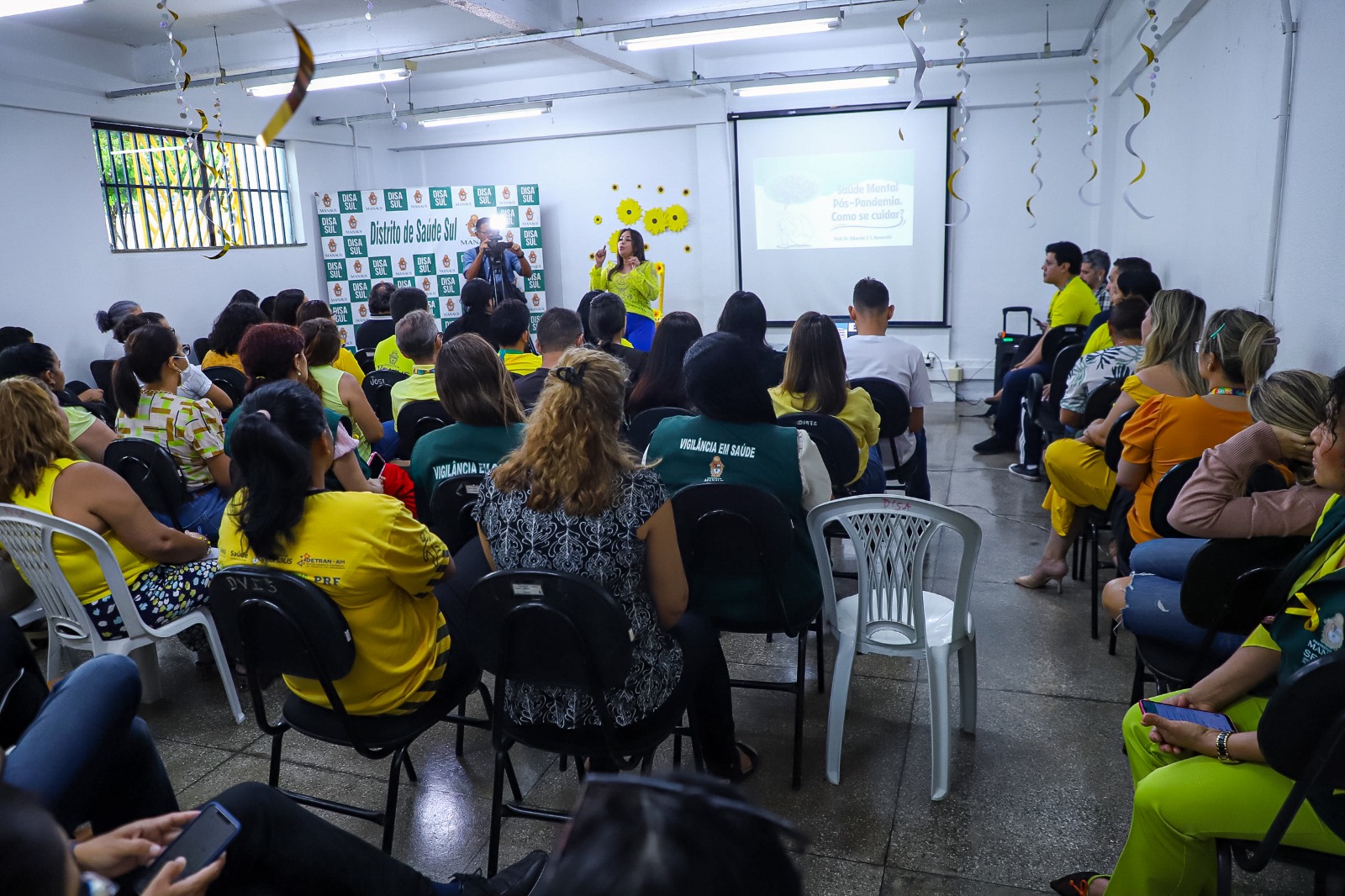 Servidores da Semsa discutem atendimento em saúde mental e prevenção ao suicídio