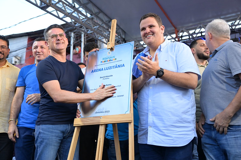 Prefeito inaugura o novo complexo esportivo do Lusitânia com revitalização completa